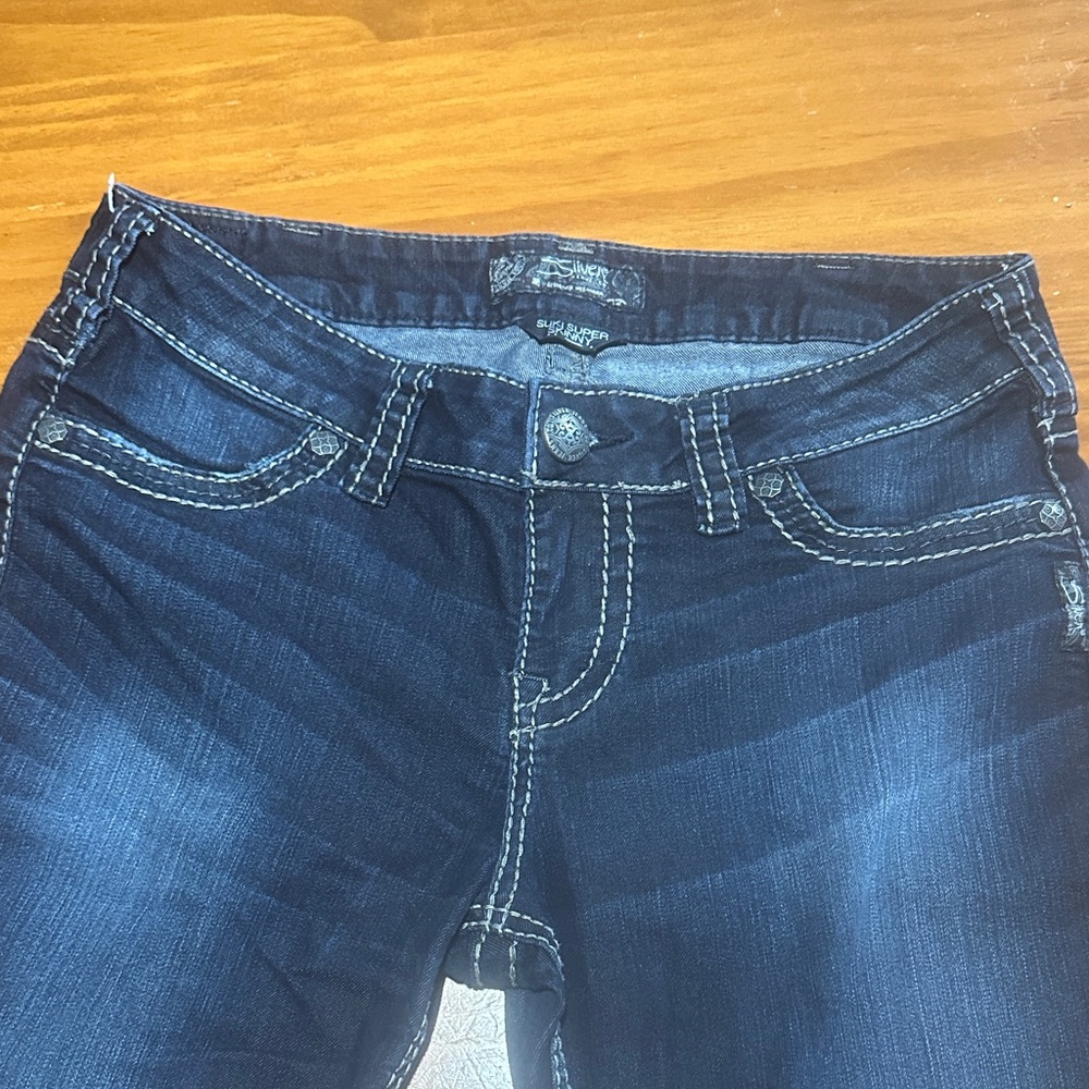 Silver Jeans Women's Deep Blue Skinny Jeans
